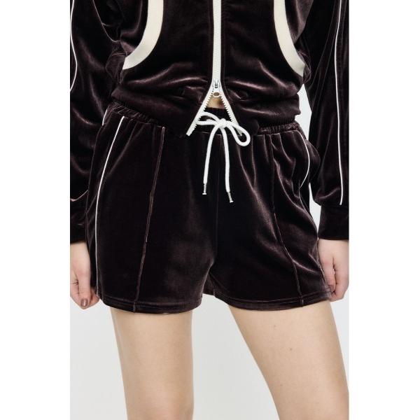パンツ 「26年SS新作」「セットアップ対応」VELOUR トラックショートパンツ レディース