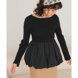 「titivate」 長袖ニット L ブラック レディース