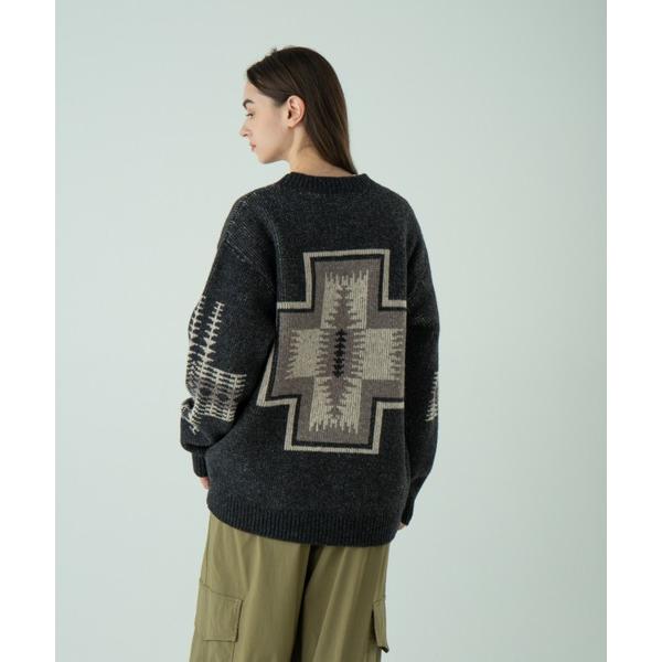 「PENDLETON」 長袖ニット SMALL ブラック系その他 メンズ