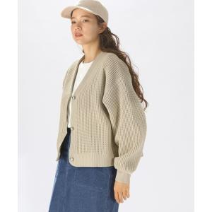 「niko and...」 ニットカーディガン BIG(L) ベージュ レディース