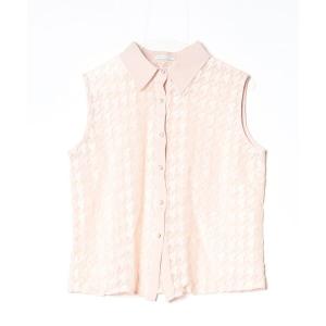 「JULIA BOUTIQUE」 ノースリーブブラウス ONE ピンク レディース