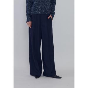 ワイドパンツ パンツ ツイルワイドトラウザー レディース