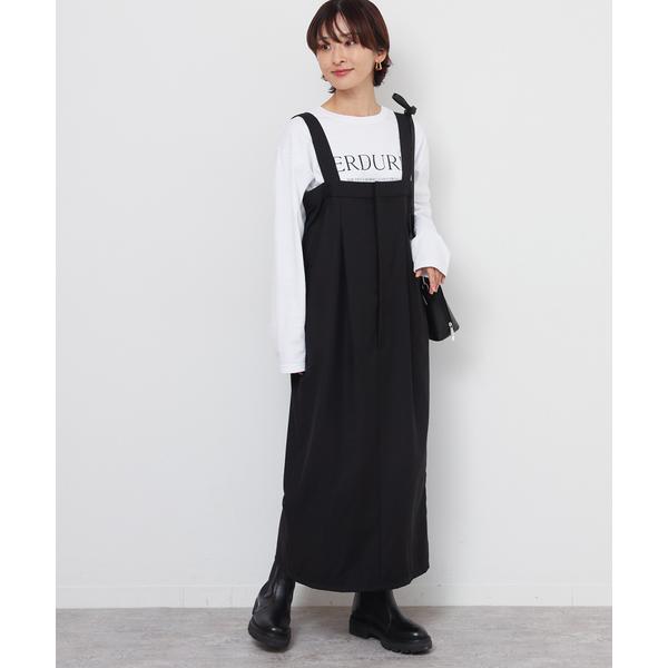 「JOURNAL STANDARD relume」 サロペットスカート FREE ブラック レディー...