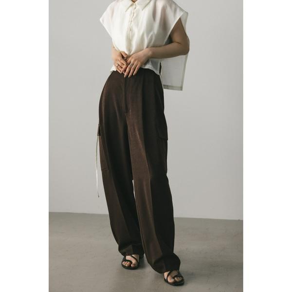 「STYLEMIXER」 スラックス SMALL ブラウン レディース