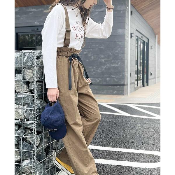 「Java」 パンツ SMALL モカ レディース