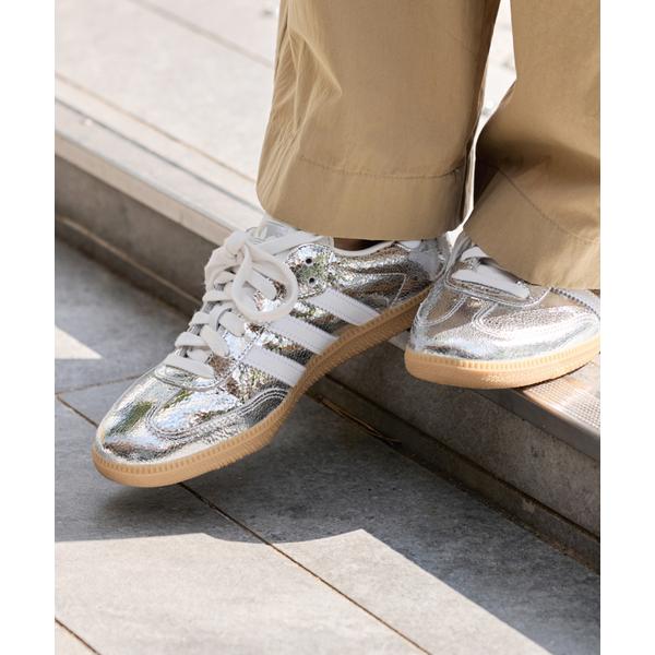スニーカー ADIDAS/アディダス SAMBA OG W silvermetallic レディース