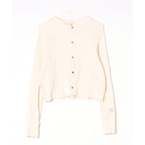 「AMERICANA」 カーディガン - イエロー レディース