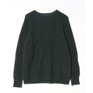 「niko and...」 長袖ニット MEDIUM グリーン メンズ