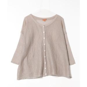 「CHAN LUU」 ニットカーディガン M ベージュ レディース