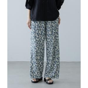 「niko and...」 イージーパンツ FREE ホワイト レディース