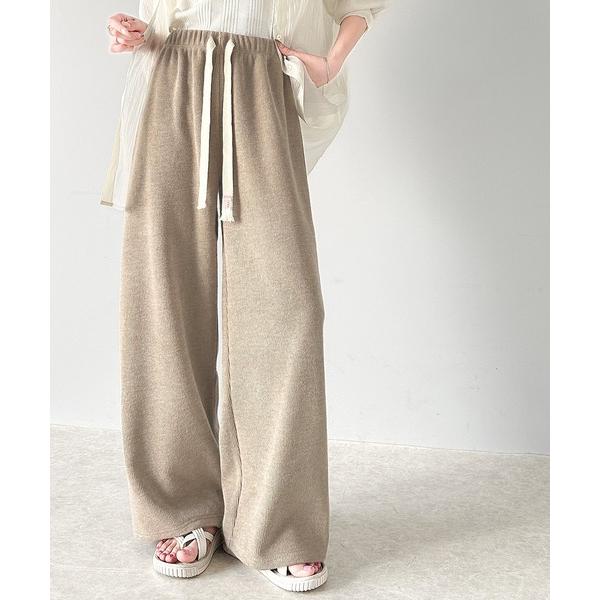 「Java」 イージーパンツ LARGE モカ レディース