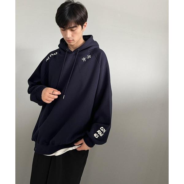 「Java」 プルオーバーパーカー MEDIUM グレー メンズ