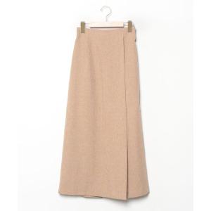 「titivate」 フレアスカート S ベージュ レディース