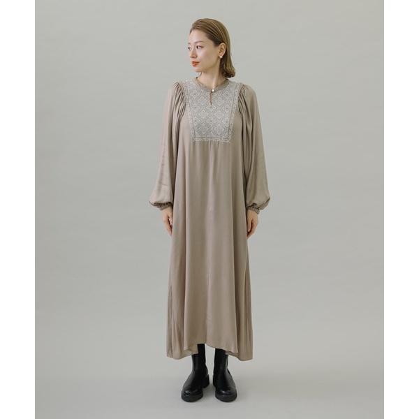 「URBAN RESEARCH Sonny Label」 長袖ワンピース FREE ベージュ レディ...