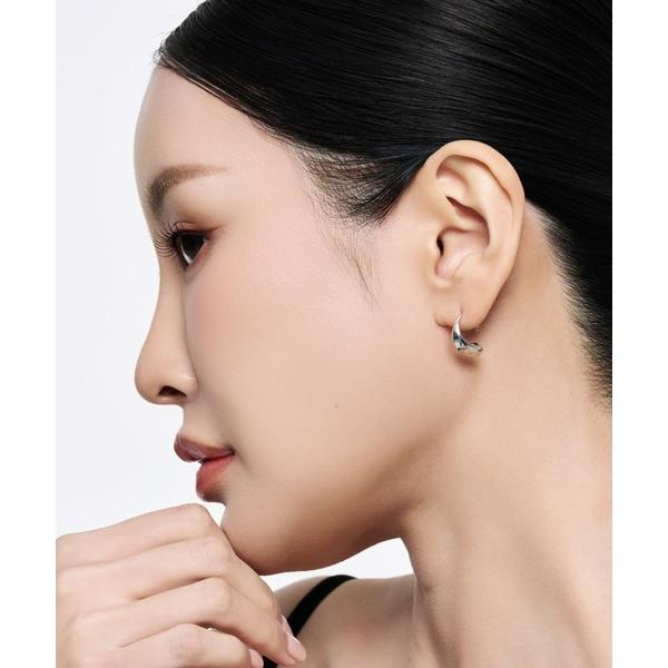 ピアス Melt Curve Hoop Pierce / 金属アレルギー対応 レディース