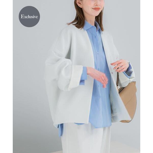 ジャケット ノーカラージャケット 「一部別注カラー」ELENDEEK　FORM SHORT COAT...