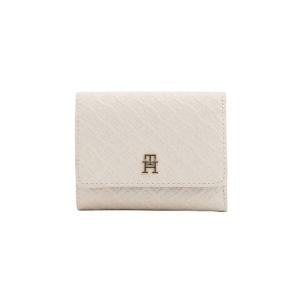 トミーヒルフィガー 長財布 ジップアラウンド ウォレット ベージュ ホワイト TOMMY HILFIGER（トミー・ヒルフィガー） 財布 アイコンモノグラム