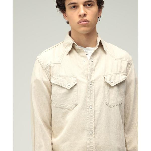 シャツ 「別注」REMI RELIEF / Cotton Linen Western Shirt C...