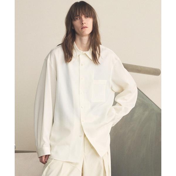 シャツ 「UNISEX」4 Colors Chambray Washable Wool Prime-...