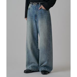 ジーンズ ワイドフィットデニムパンツ メンズ
