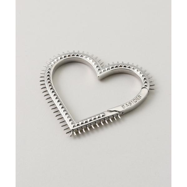 キーホルダー BASICKS / ベイシックス Spiky Heart Carabiner