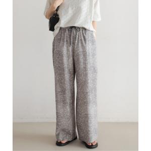 パンツ 「予約」星座プリント　イージーパンツ レディース