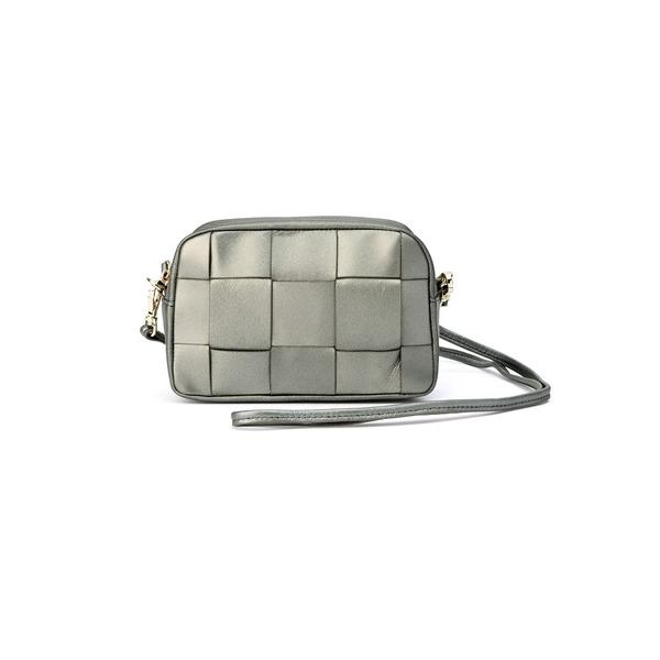 ショルダーバッグ バッグ 「mieno」イタリアンシープスキンメッシュ ミニショルダーバッグ レディ...