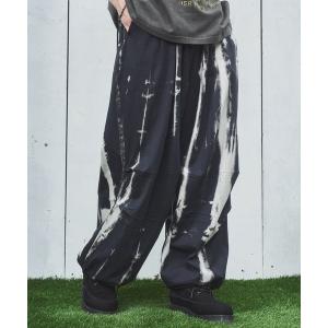 ワイドパンツ スウェットパンツ ジャージ Tie dye sweat pants/タイダイスウェットパンツ メンズ