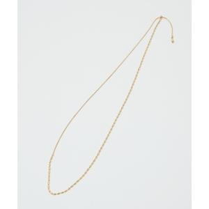 ネックレス オーバルチェーンラリエット レディース