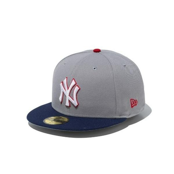 キャップ 帽子 「NEW ERA」 5950 NTNL FLG NEYYAN GRY LNVY SC...
