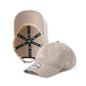 ドジャース ニューエラ キャップ 帽子 メンズ 「NEW ERA」 9TWENTY 920 LOSDOD PRAC BEI SWEAT BAND ASH　MLB  スウェットバンド ロサンゼルス・ドジャー…