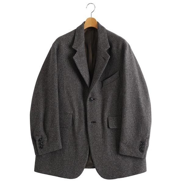 ジャケット テーラードジャケット URU / ウル：WOOL LIGHT TWEED - OVER ...
