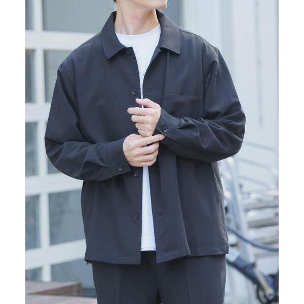 コート ジャケット 多機能ダブルポケットシャツジャケット メンズ