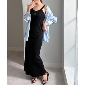 ワンピース RANAN/solleim別注「U.S. POLO ASSN.」カップ付アメスリリブワンピース