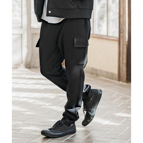 カーゴパンツ mp14634- 裏毛スウェットカーゴパンツ(CMB-R0219) メンズ