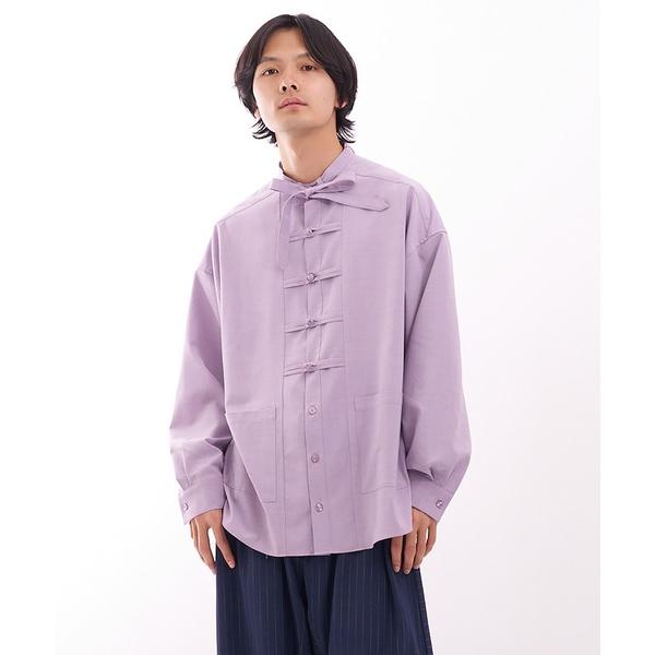 シャツ 「Nora Lily」China loop L/S Shirt メンズ レディース