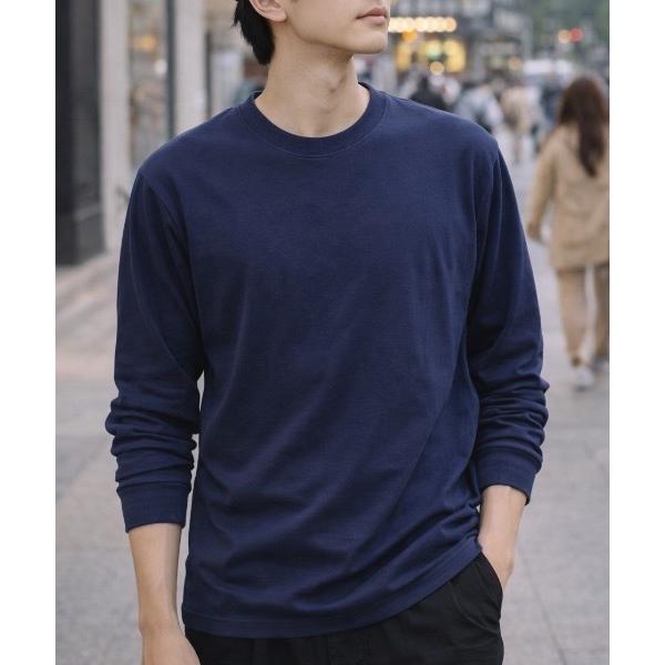 tシャツ シンプルルーズ無地ロングT メンズ レディース