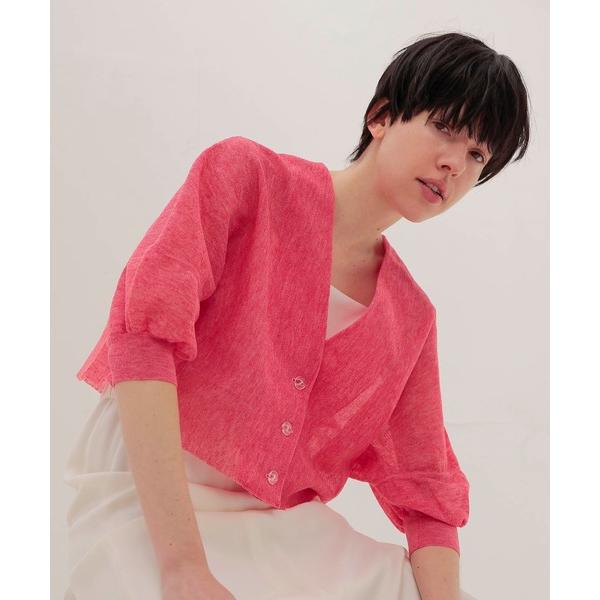 カーディガン ALLONGE Vneck cardigan(アロンジェ Vネックカーディガン) レデ...