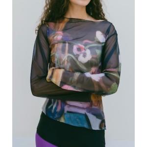 tシャツ Sheer Top ”HENRI MATISSE”/シアートップ”アンリ・マティス” レディース