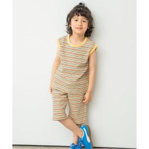 セットアップ 「WEB限定」ボーダータンクセットアップ キッズ 子供服 男の子 女の子