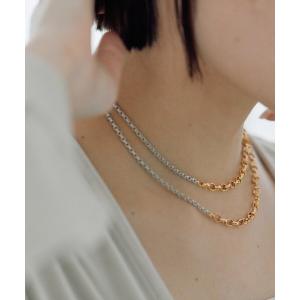 ネックレス 2種バイカラーロングネックレス レディースの買取情報