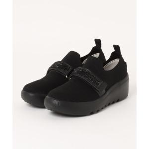 スニーカー 「LA kitson」キラキラ ウエッジスニーカー レディース