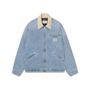 コート ジャケット Carhartt OG DETROIT JACKET BURST WASHED メンズ