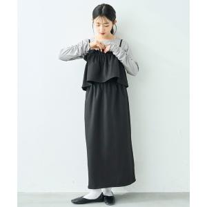 ロング スカート 「セット商品」 ビスチェセット ナロースカート「586135」