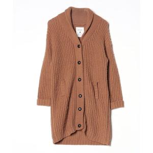 「niko and...」 ニットカーディガン - ブラウン レディース