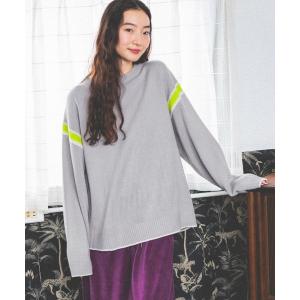 「niko and...」 長袖ニット LARGE グレー レディース