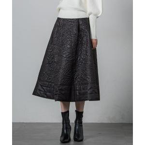 「QUEENS COURT」 ロングスカート M ブラック レディース