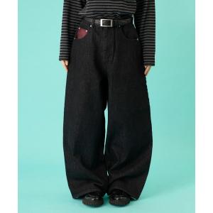 ジーンズ MELTING HEART WIDE DENIM PANTS / メルティングハートワイドデニムパンツ メンズ レディース
