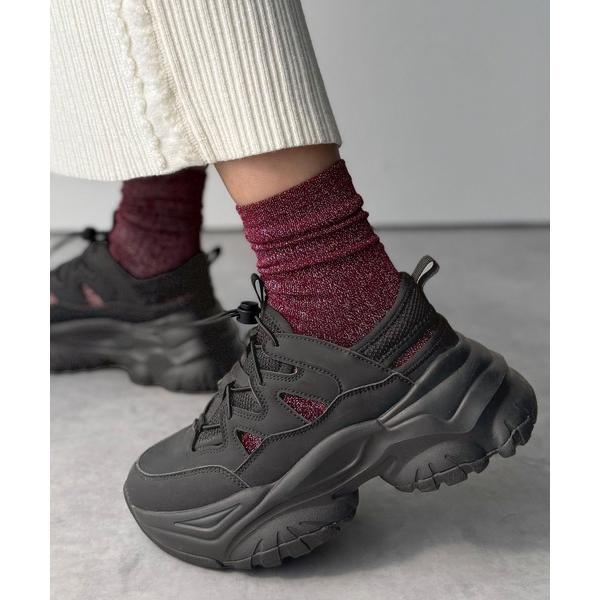 「Java」 ローカットスニーカー MEDIUM ブラック レディース