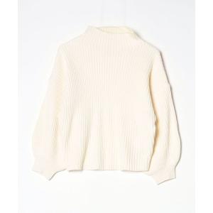 「titivate」 長袖ニット M ベージュ レディース